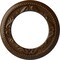 Ekena Millwork Roped Medway Medallion (Canopies up to 7 1/2"), 12 1/4"OD x 7 1/2"ID x 7/8"P, Root Beer Crackle CM12MERBC - alternate 1